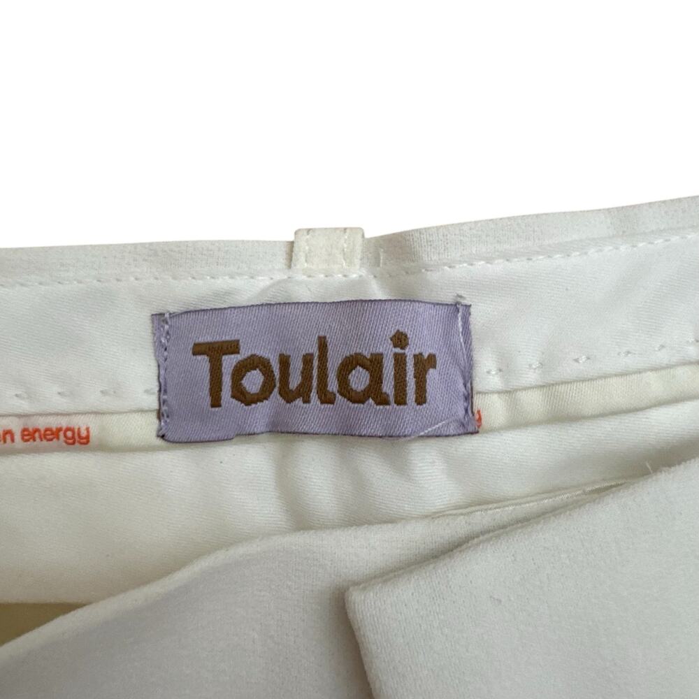 Toulair No.1 / the Vritti Trouser White Relaxed Trouser Womens size 29 - Picture 6 of 9